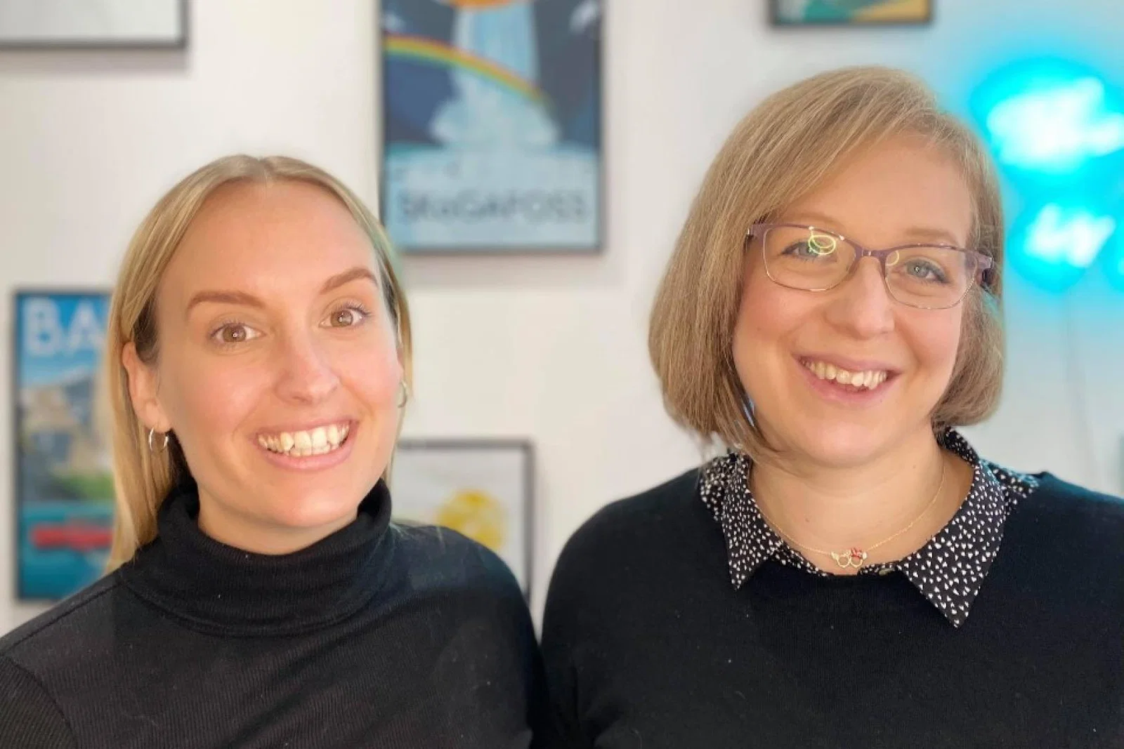 Mia Walmsley and Kate Holroyd launched their Beyond the Bookings planner in January