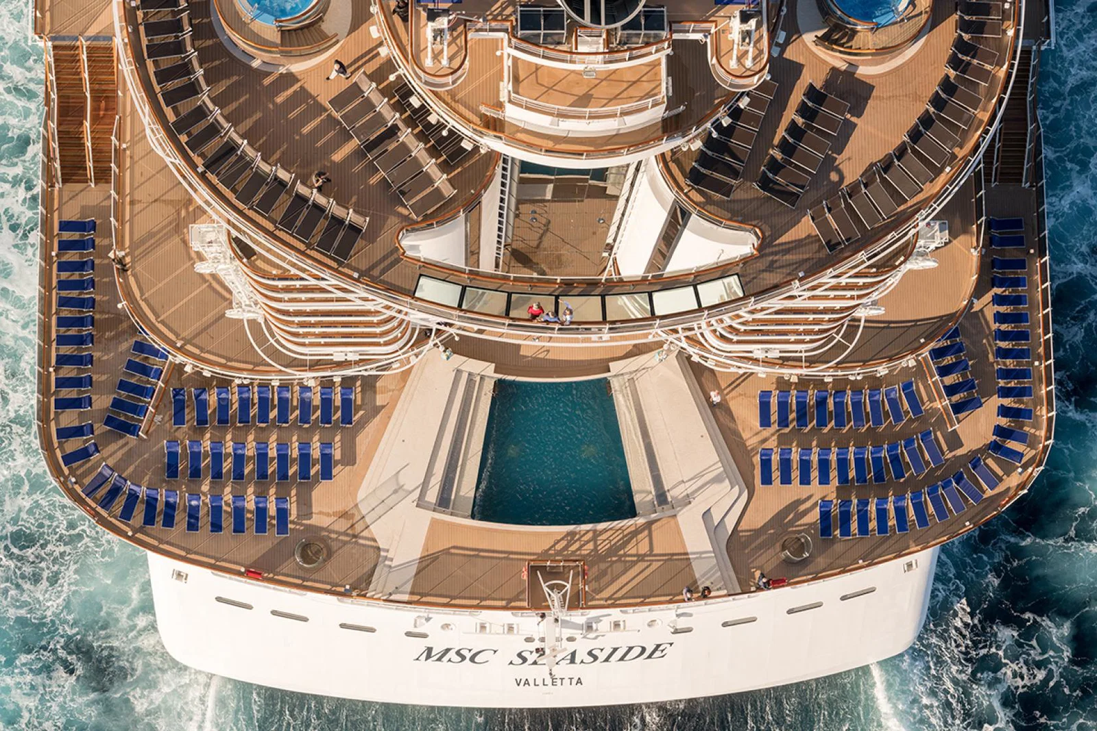 MSC Seaside will be seen in Europe for the first time in four years (Credit: Ivan Sarfatti)