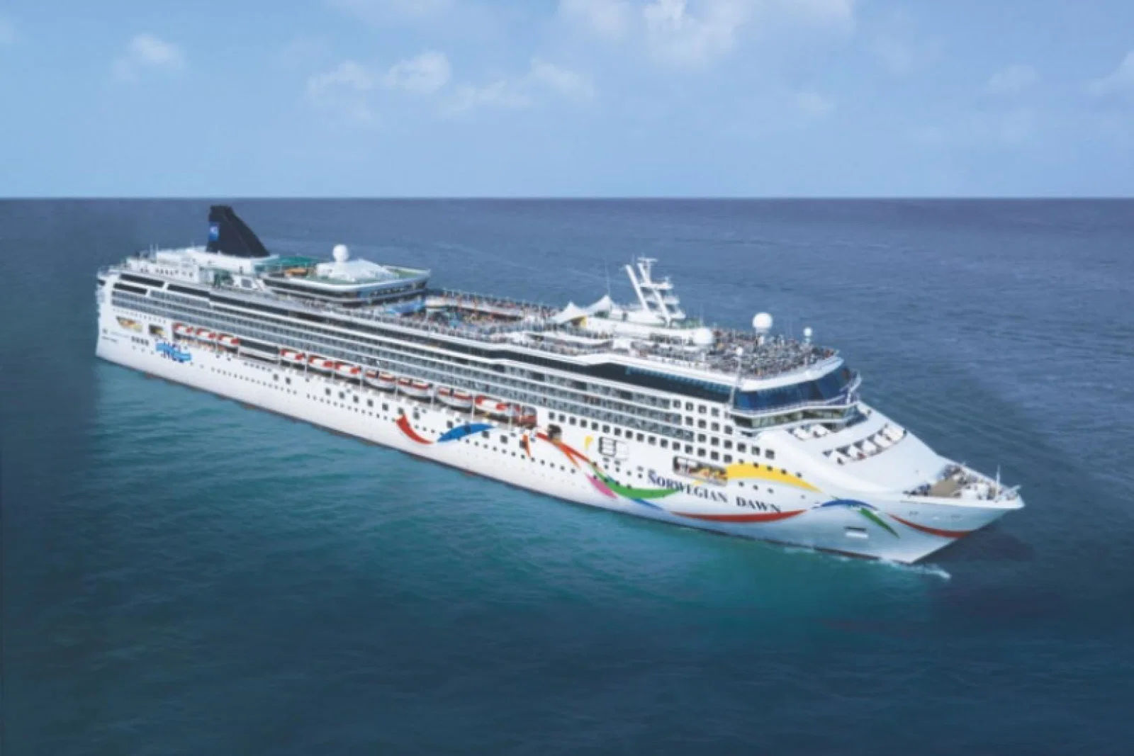 Norwegian Dawn will homeport in Southampton in 2023