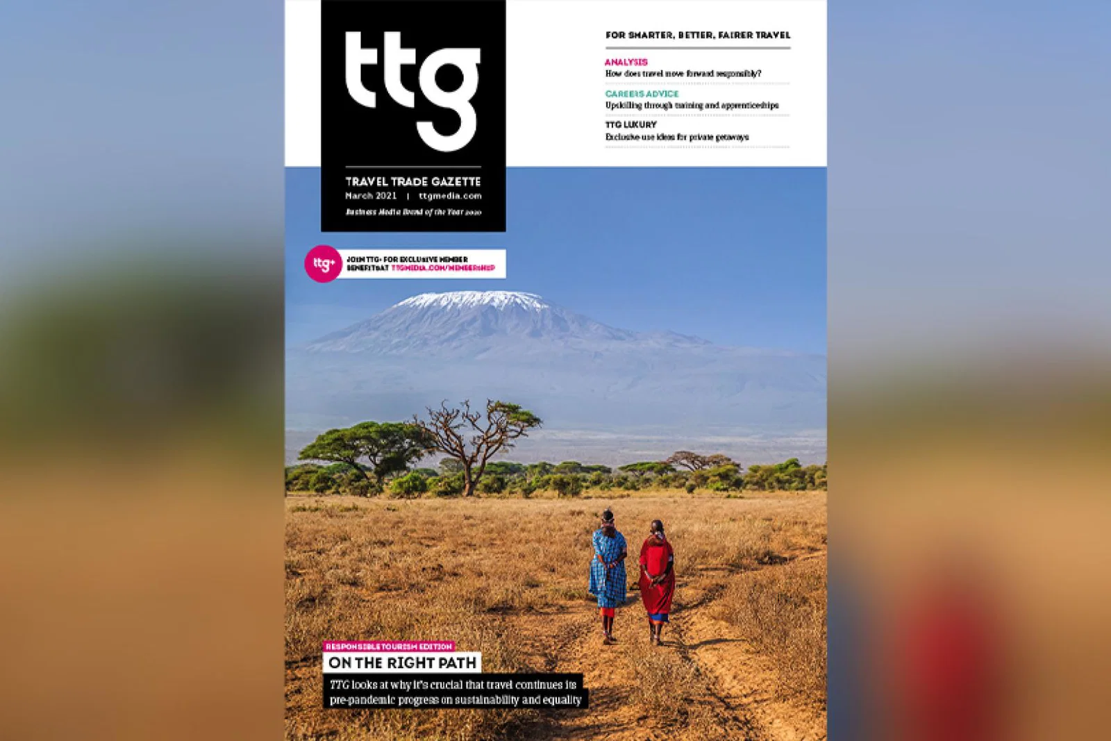 The March edition of TTG is our annual responsible tourism issue