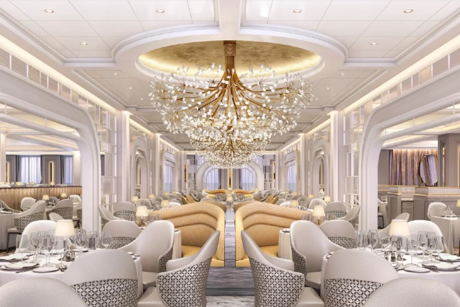 The grand dining room on Oceania Vista (Credit: Oceania Cruises)