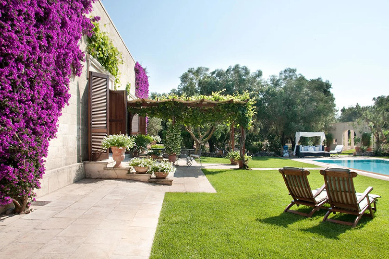 Properties in the CV Villas portfolio include Massiera Gialla