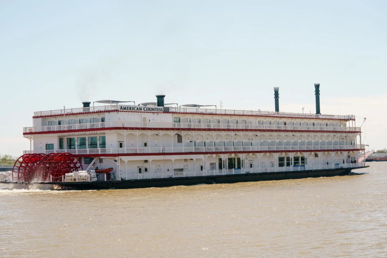 American Queen Steamboat Company is celebrating the christening of its latest vessel, the American Countess