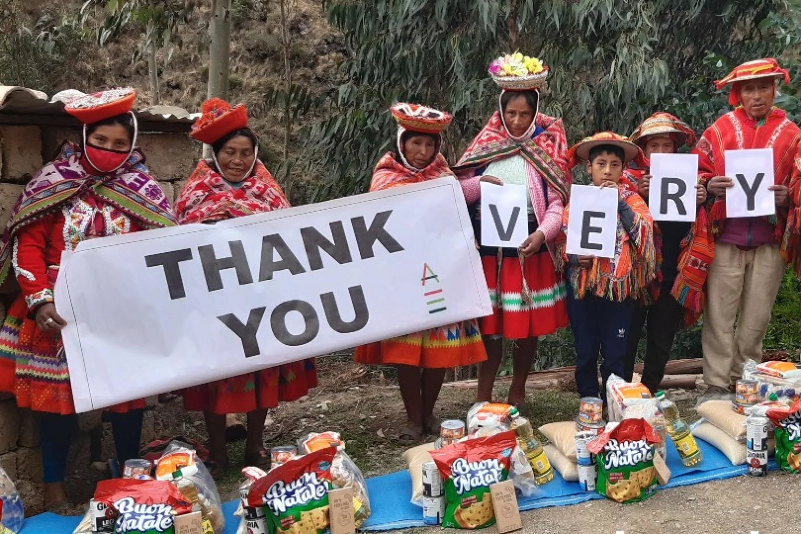 £17,000 was raised, enough to pay for 680 essential food parcels