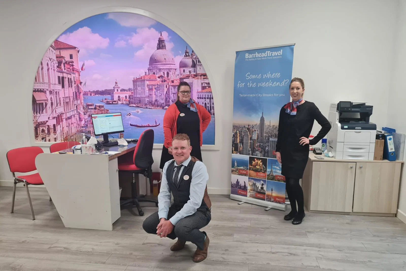 Barrhead Travel's Cameron Toll branch set up local collection points to take donations