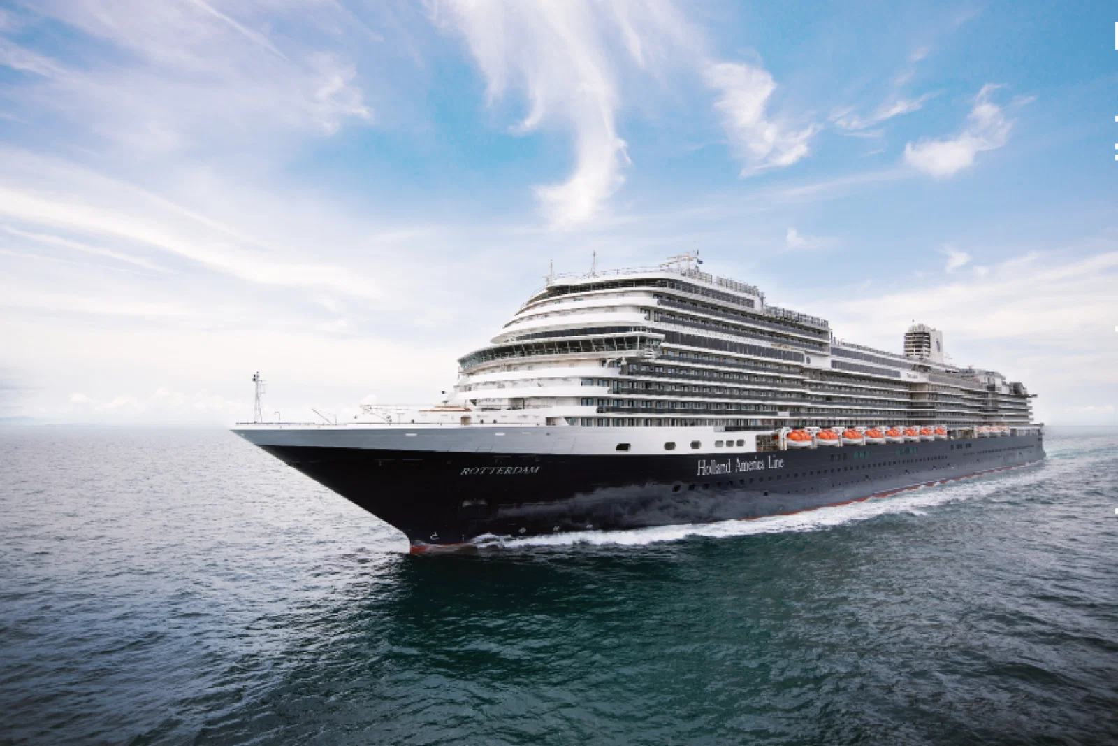 HAL's Rotterdam will sail some of the new additions