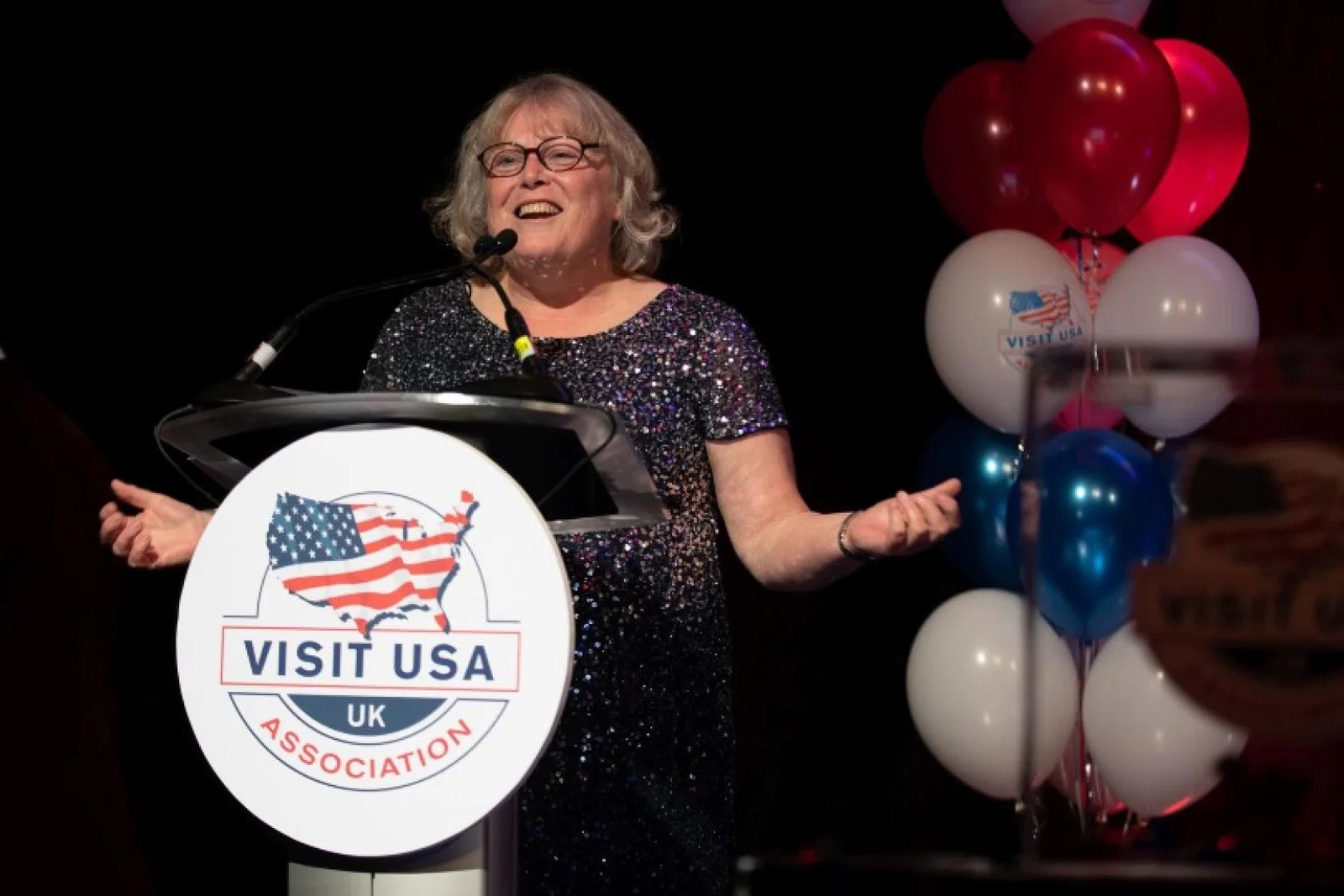 Lax chaired the association for the past five years (Credit: Visit USA)