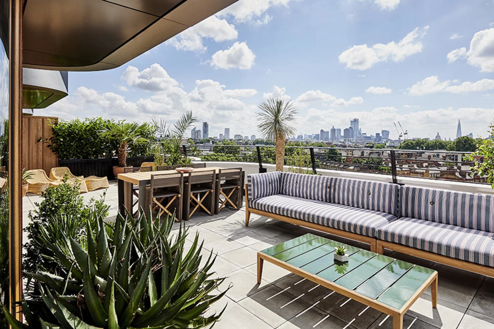 Terrace suite at The Standard with enviable views
