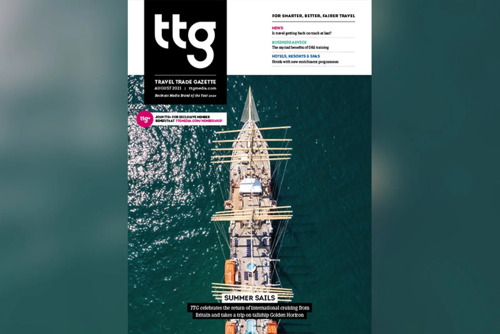 The August edition of TTG is out now
