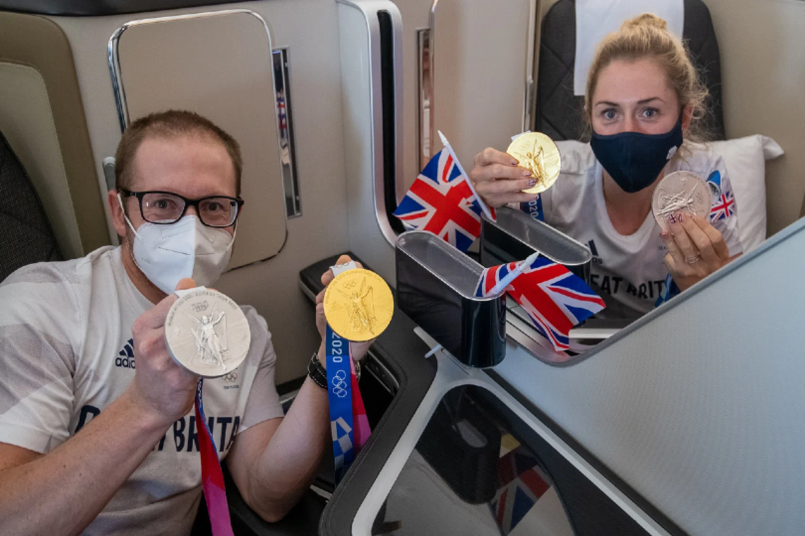 The carrier has been flying Team GB to the UK from Tokyo for the past two weeks