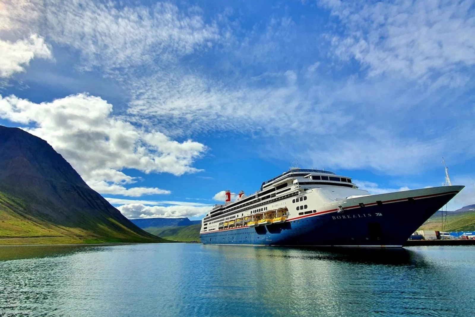 Fred Olsen's Borealis in Iceland (Credit: Richard Lovelock)