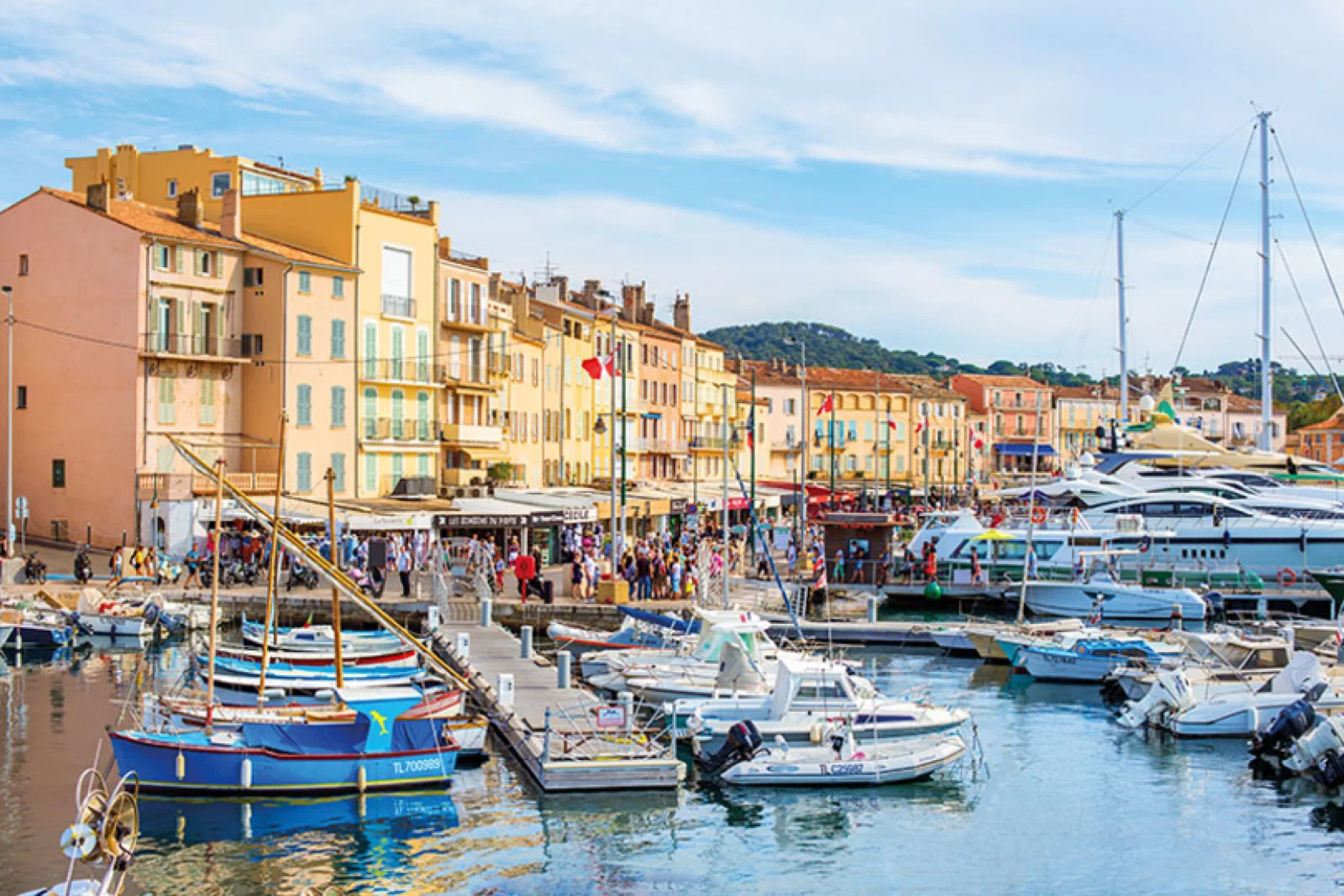 The resort villages of La Mole and Grimaud were among those affected