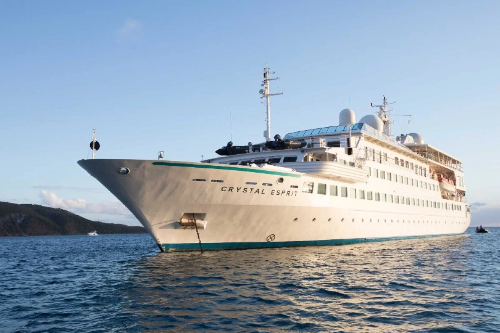 A spokesperson for the line said: "We extend our heartfelt gratitude to the officers and crew who worked passionately to make Crystal Esprit a unique vacation"