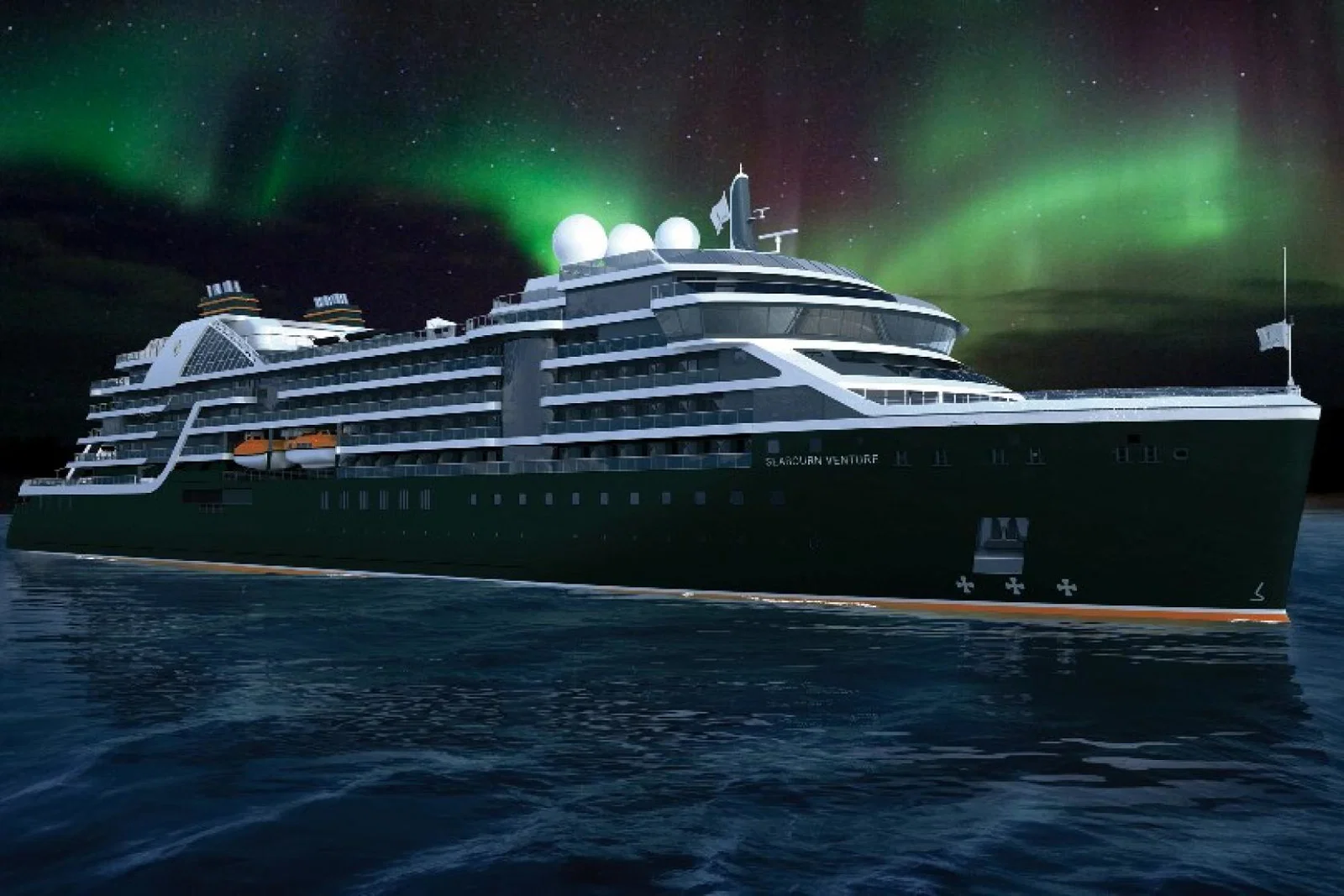 Seabourn Pursuit's sister ship Seabourn Venture is slated for delivery in March 2022