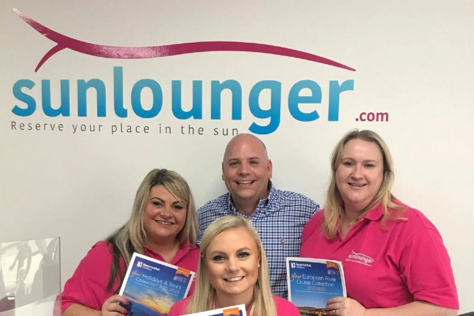 Account manager Stuart Cowell visited Sunlounger Travel in Wisbech