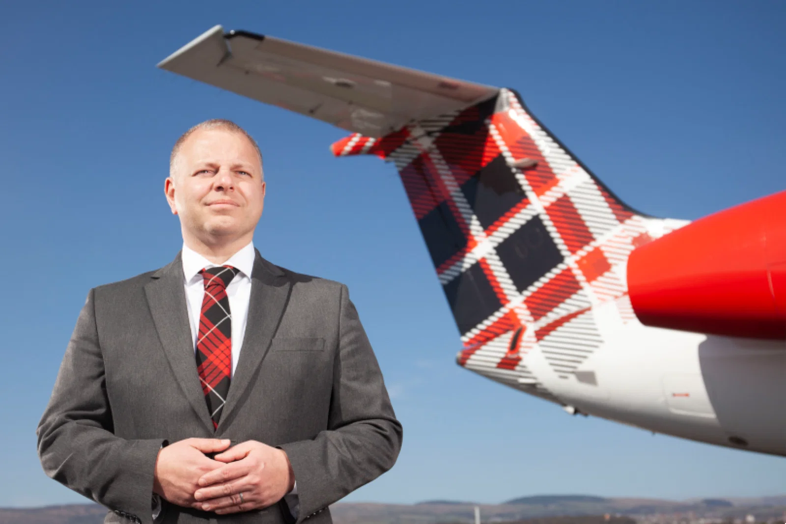 The fee, £3.95 for a one-way journey, will apply on all of the airline’s routes which it does not fly under public service obligations