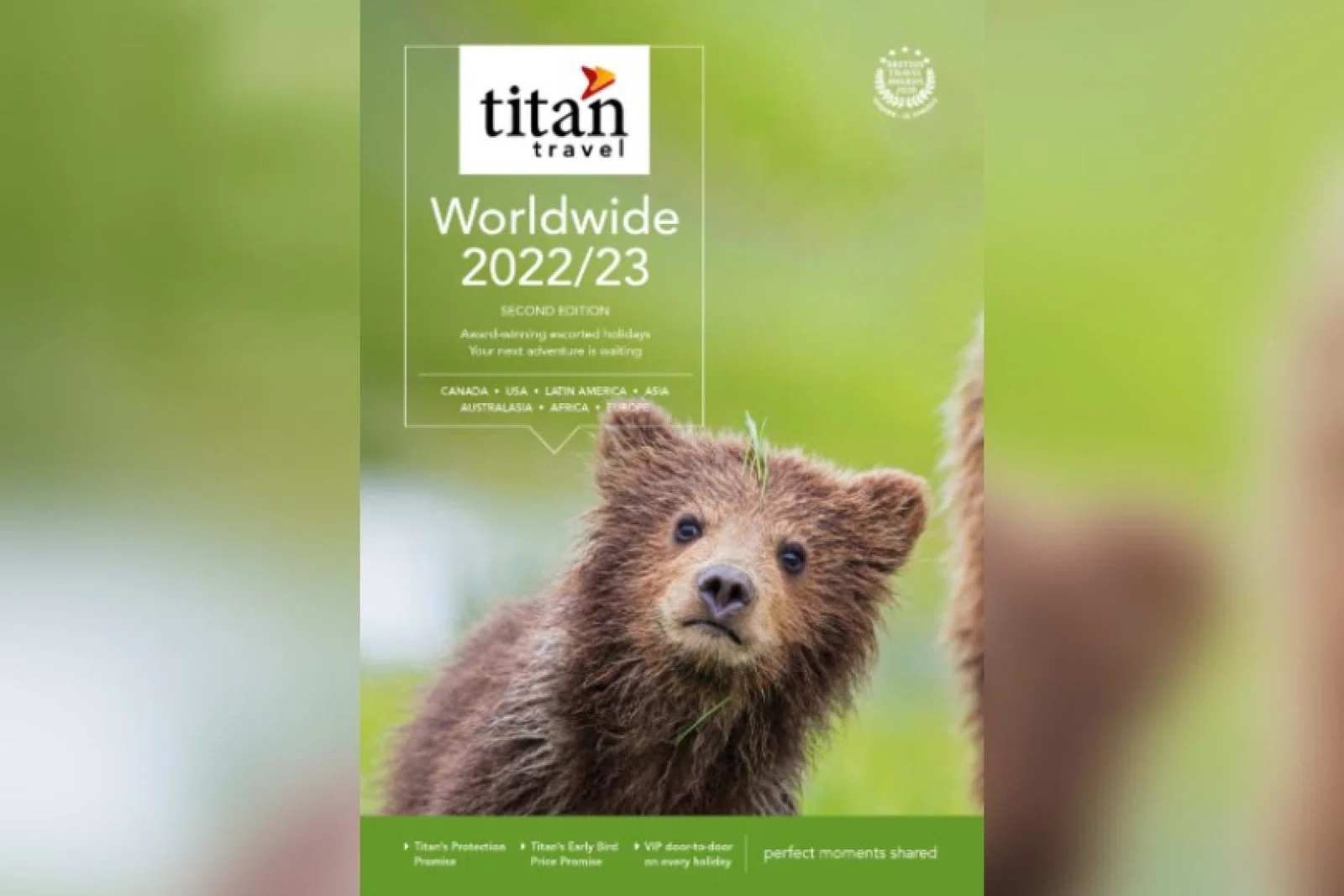 The new brochure also includes tips from Titan's tour and product managers