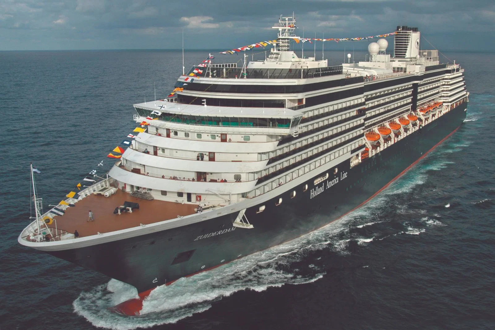 Zuiderdam was the line's second vessel to resume service from San Diego, after Koningsdam in October