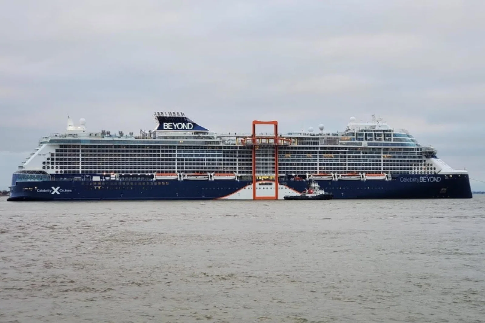 Celebrity is showcasing the third ship in the Edge series, Celebrity Beyond, in Southampton this week