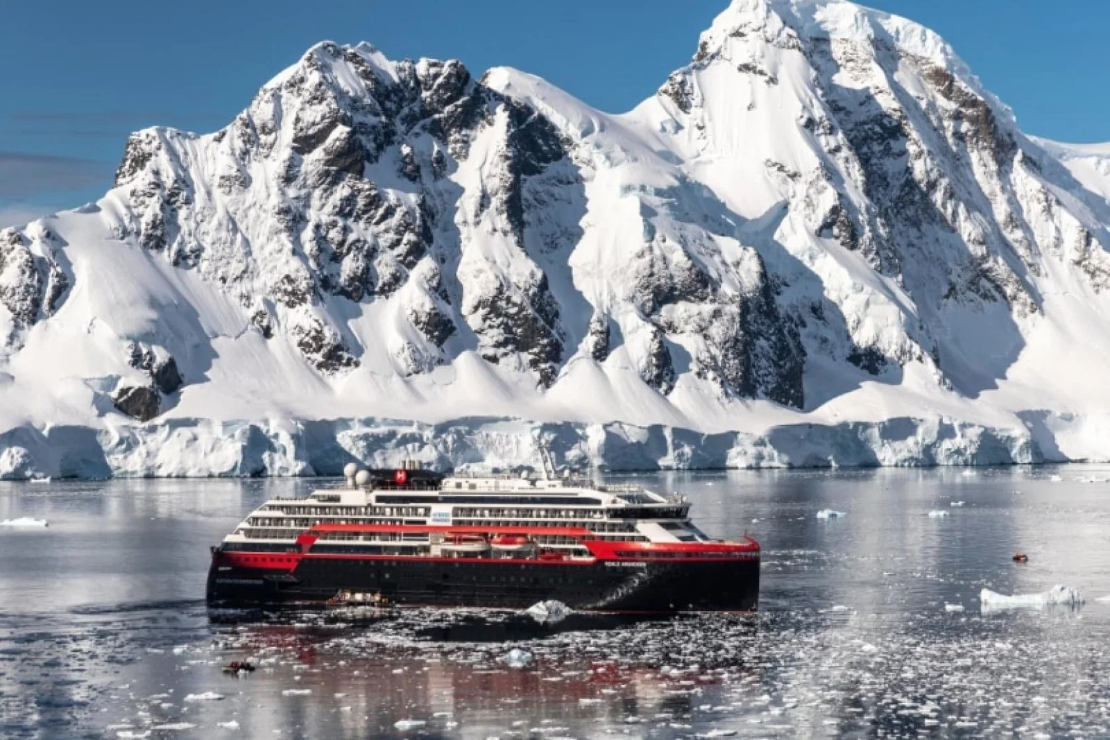 The line's new series of 'Grand Expedition' cruises includes three Pole-to-Pole expeditions (Credit: Oscar Farrera / Hurtigruten Expeditions)