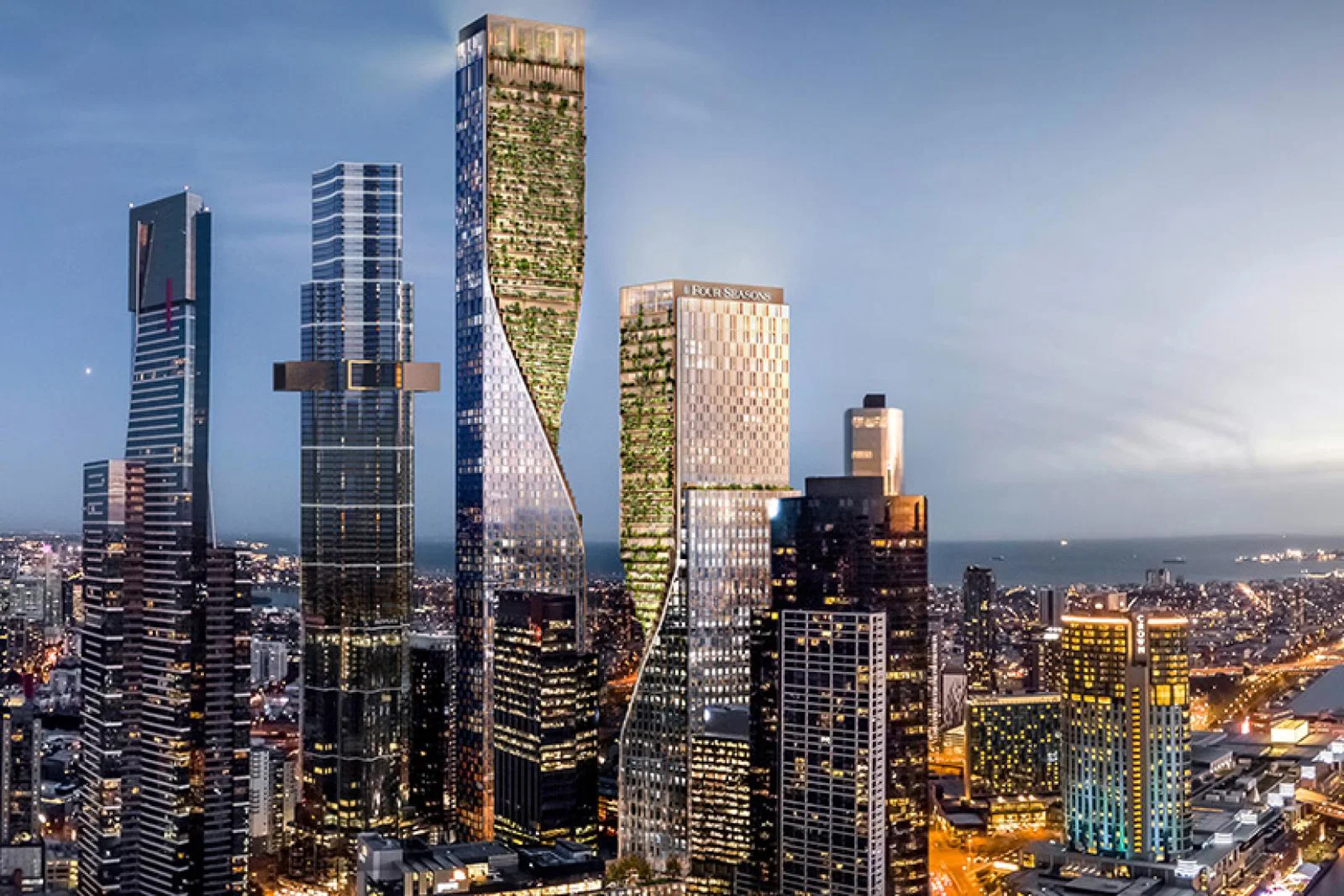 The new Four Seasons Hotel Melbourne will be in Australia's tallest building