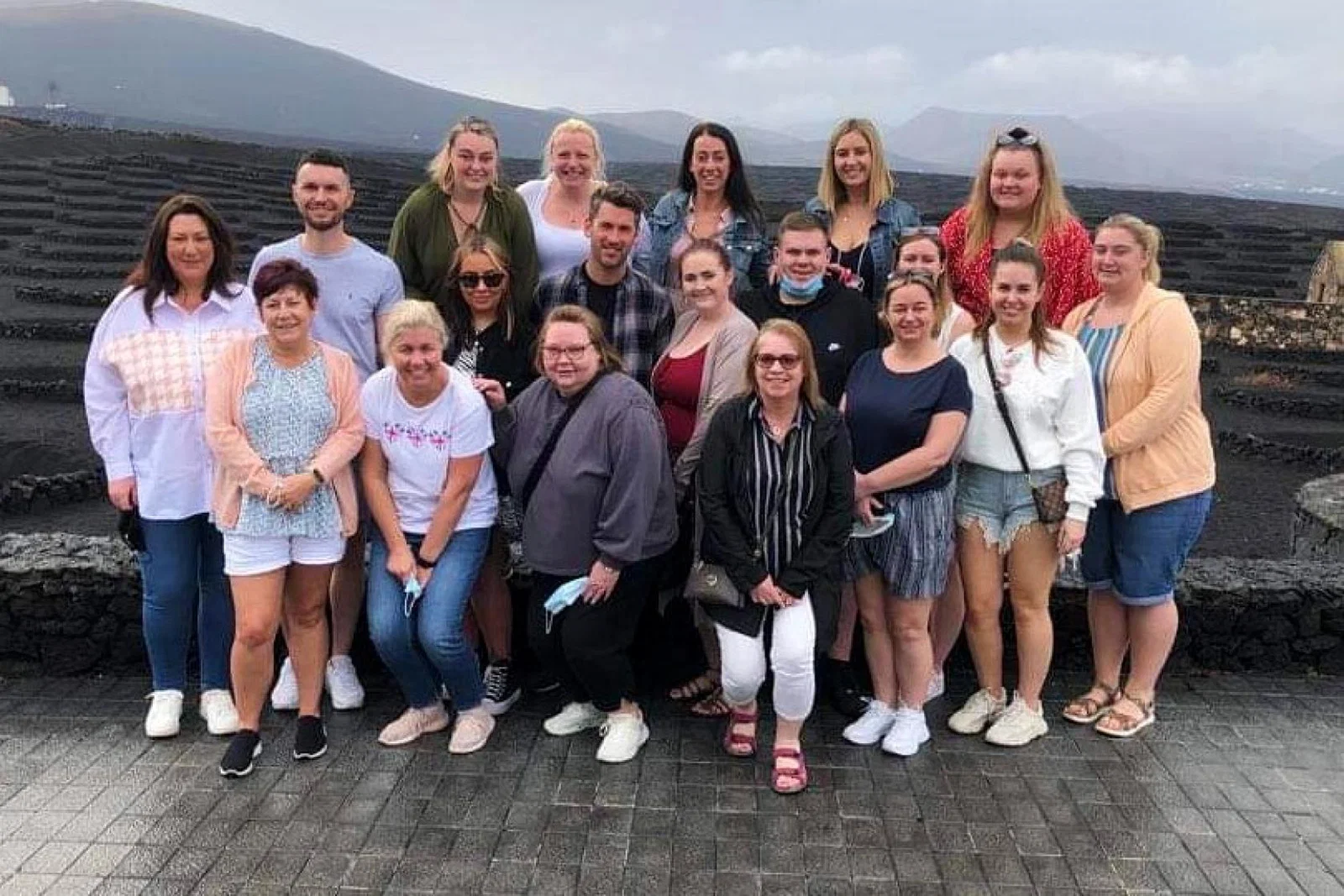 The team stayed at two five-star resorts in Lanzarote