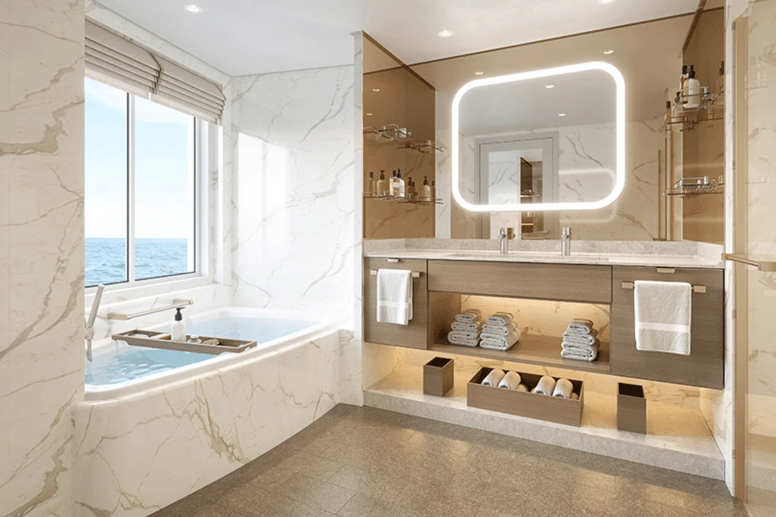 A new-style Grand Suite will be showcased on Silver Nova