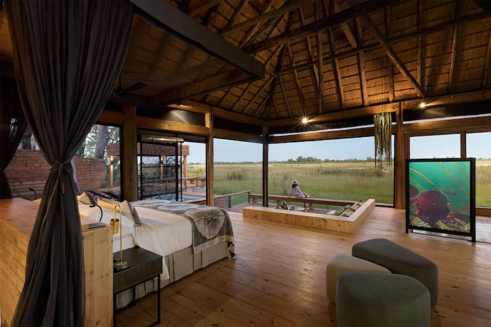 Wilderness Safaris' Vumbura Plains camp in Botswana has been extensively renovated