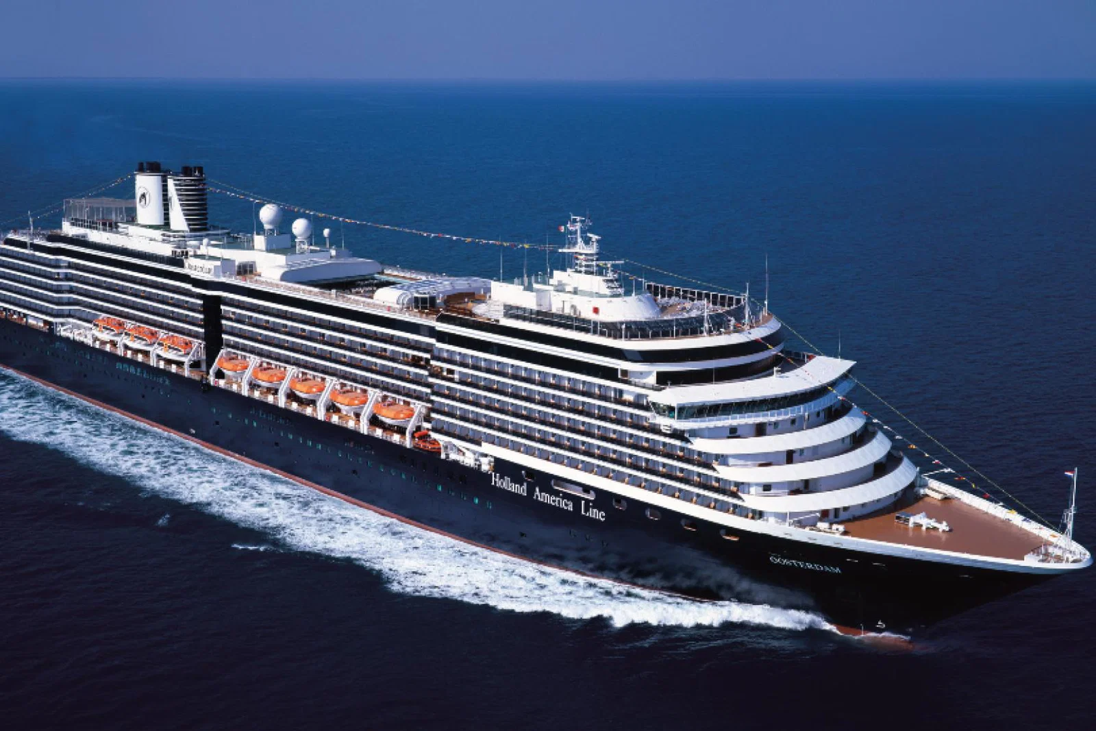 Holland America Line has removed the need for pre-cruise Covid-19 tests for guests on “most voyages"