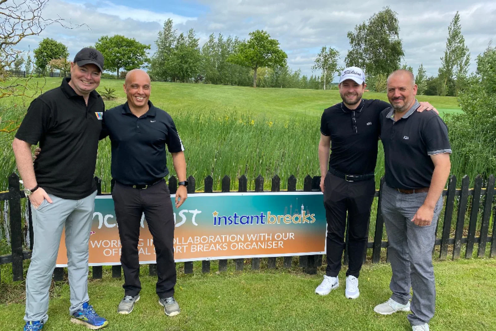 The firm took part in a charity golf day to help raise funds