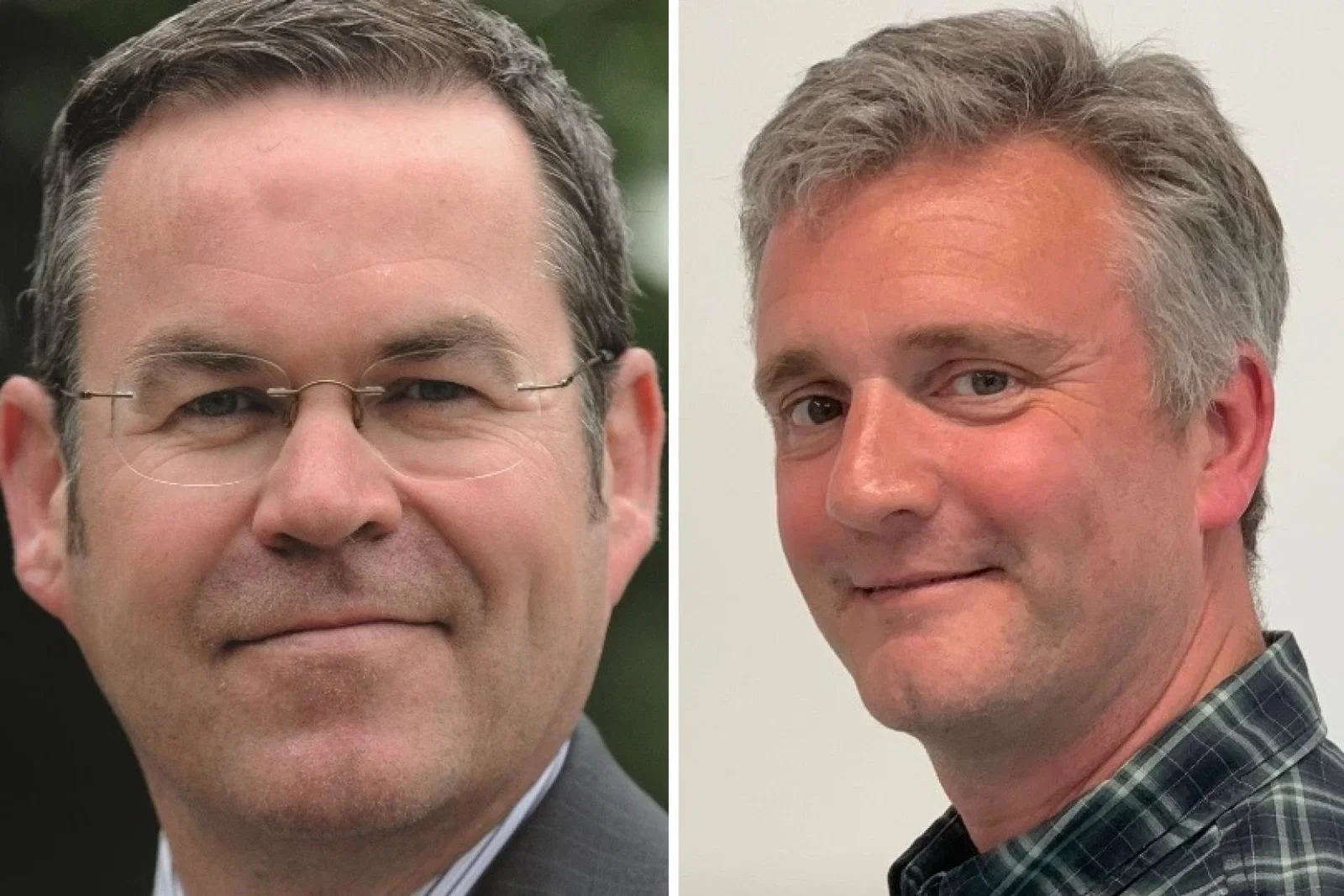 (L-R) Chris Simmons and Ewan Moore