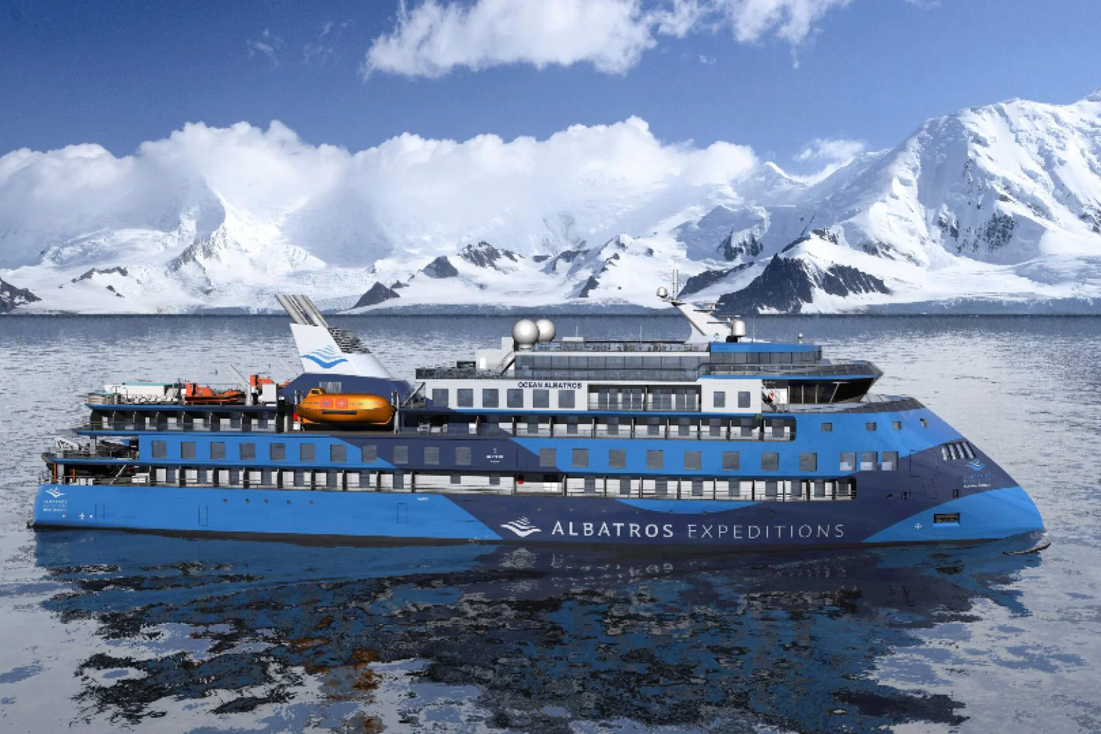 Ocean Albatros will offer an Arctic and Spitsbergen eight-day sailing, with a pre- and post-stay in Oslo, on 7 June