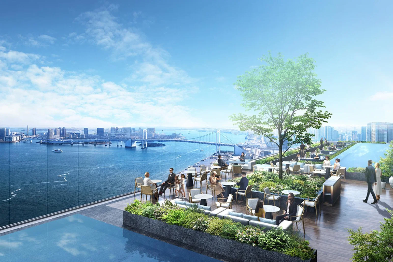 Fairmont's hotel will have views over Tokyo Bay