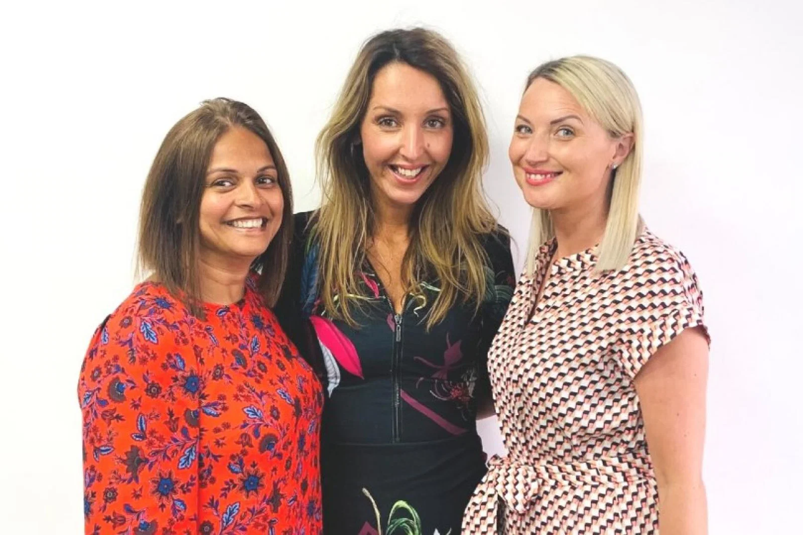 (l-R) Nisha Bean, Stephanie Robins and Anna Borrer
