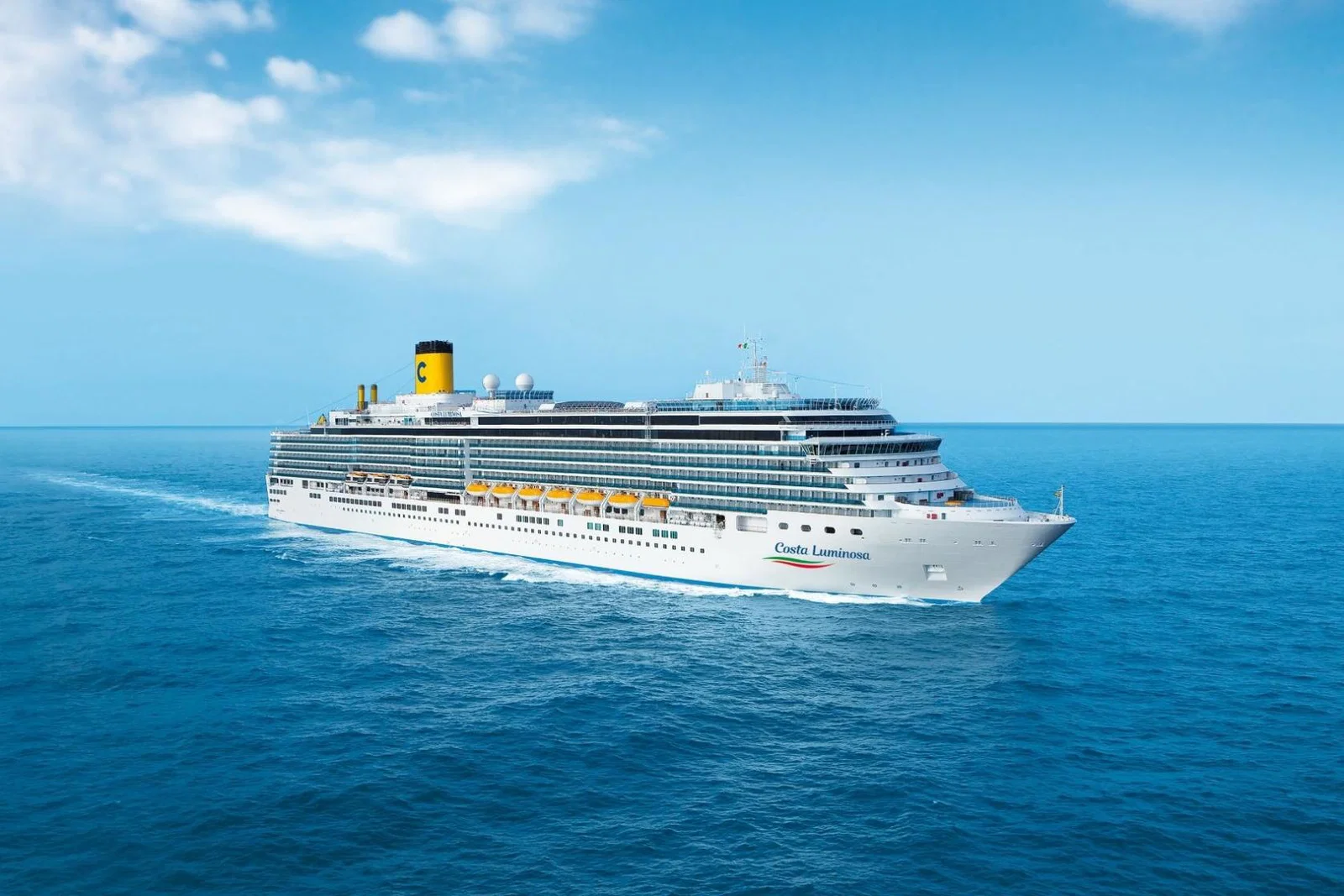 The vessel, which entered service in 2009 and carries 2,826 guests, will be renamed Carnival Luminosa