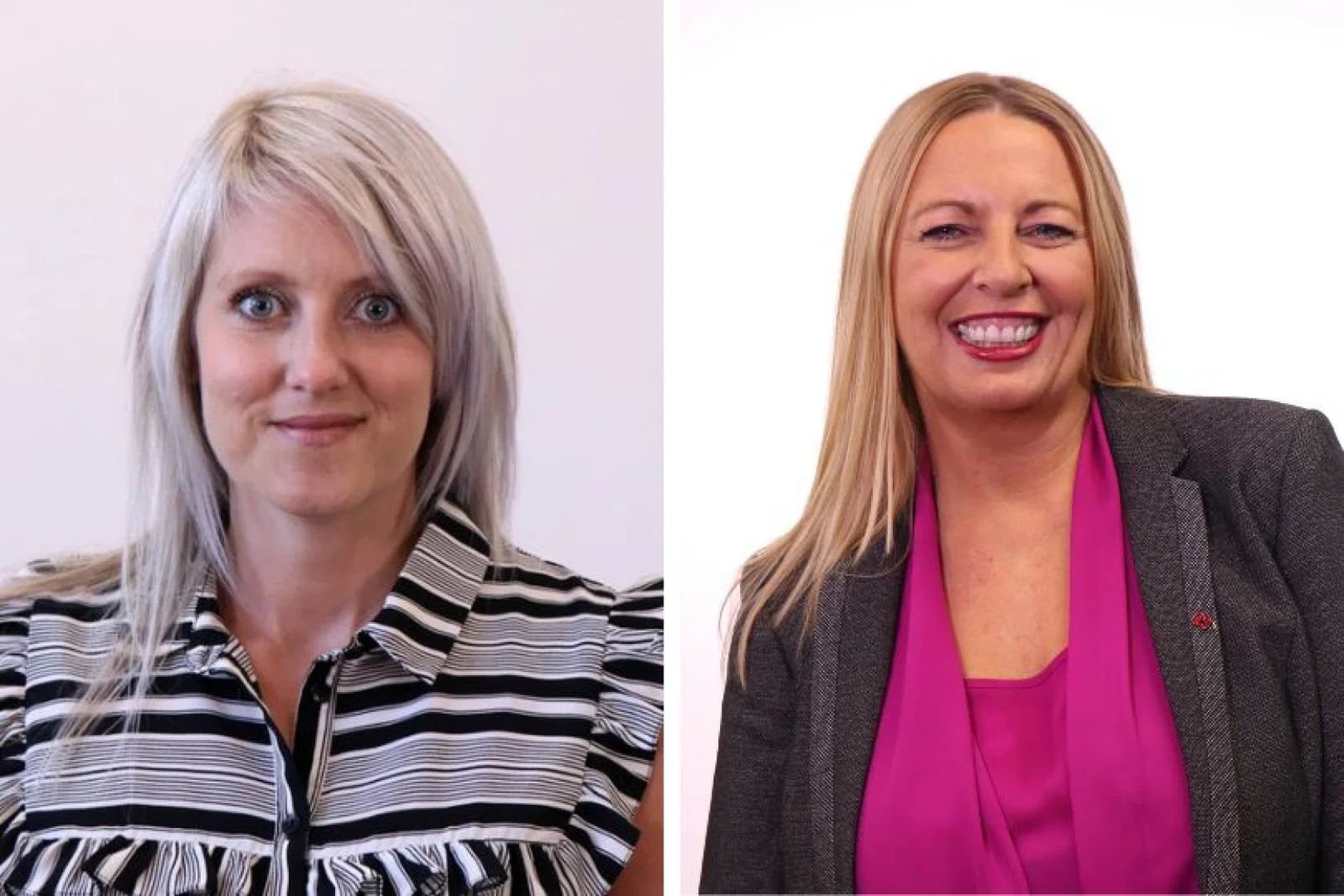 (L-R) Steph Cope and Tanya Cooper