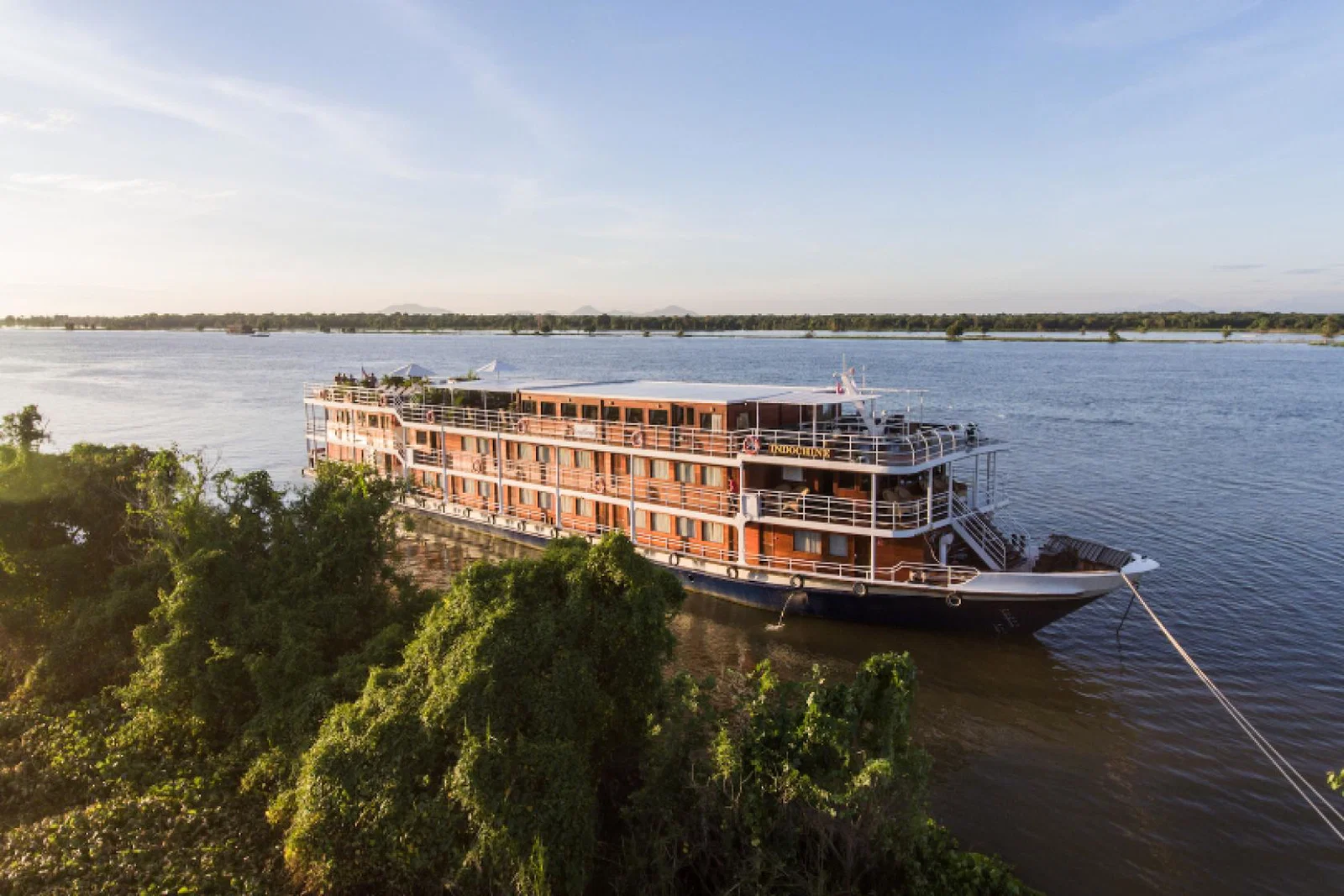 Nine-day cruises between Ho Chi Minh City and Siem Reap will take guests to the temples of Angkor and the floating villages on Tonle Sap Lake