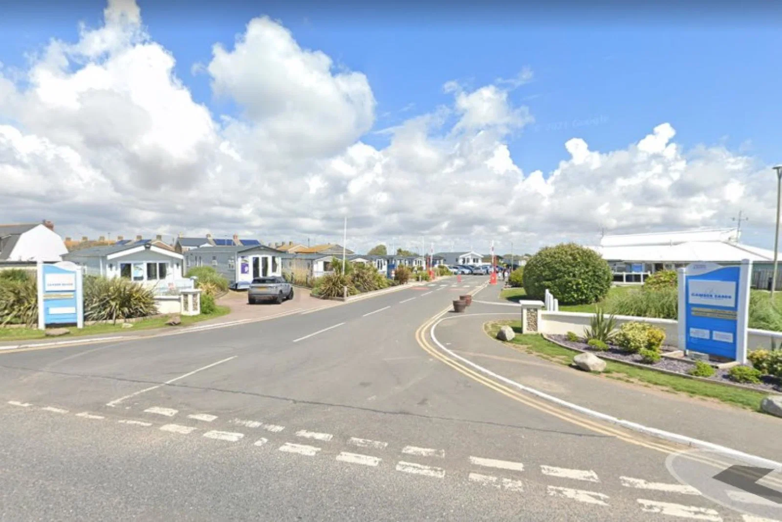 The incident happened at Parkdean Resorts' holiday park in Camber Sands (Credit: Google Maps)