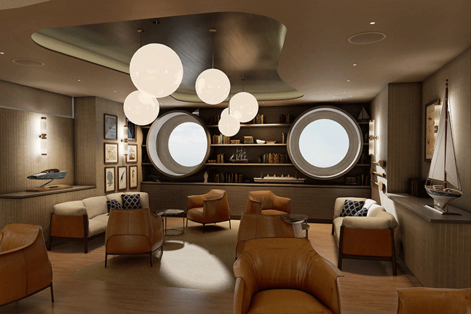 Explora I's Med Yacht Club restaurant is one of six on the ship