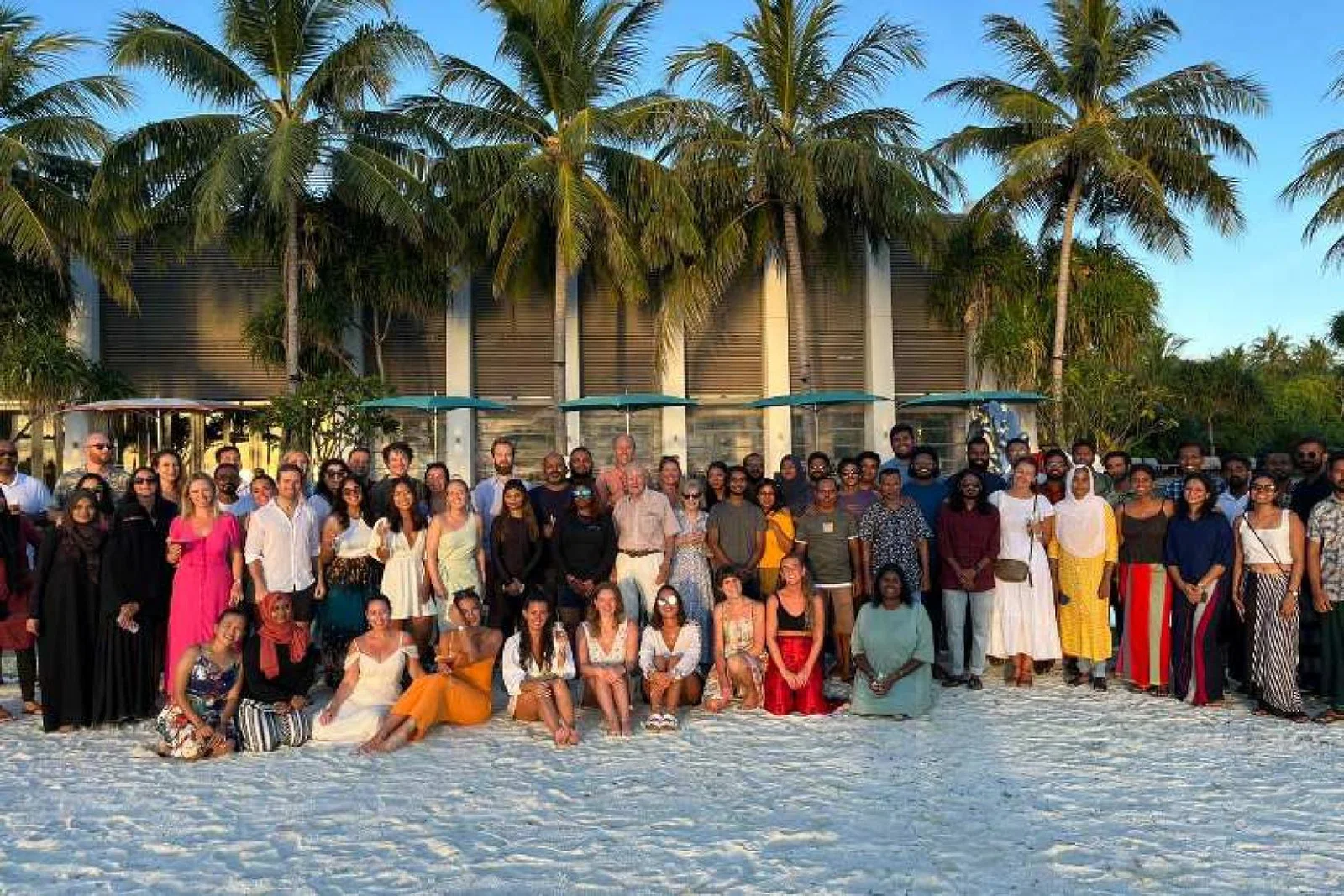 All 86 members of the Hummingbird Travel team enjoyed a four-day trip to the Maldives in August