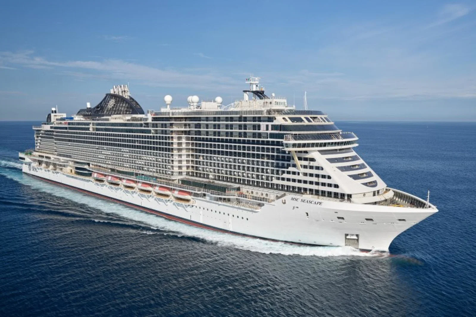 Seascape is the second new ship to join the brand in 2022 following the launch of MSC World Europa earlier this month