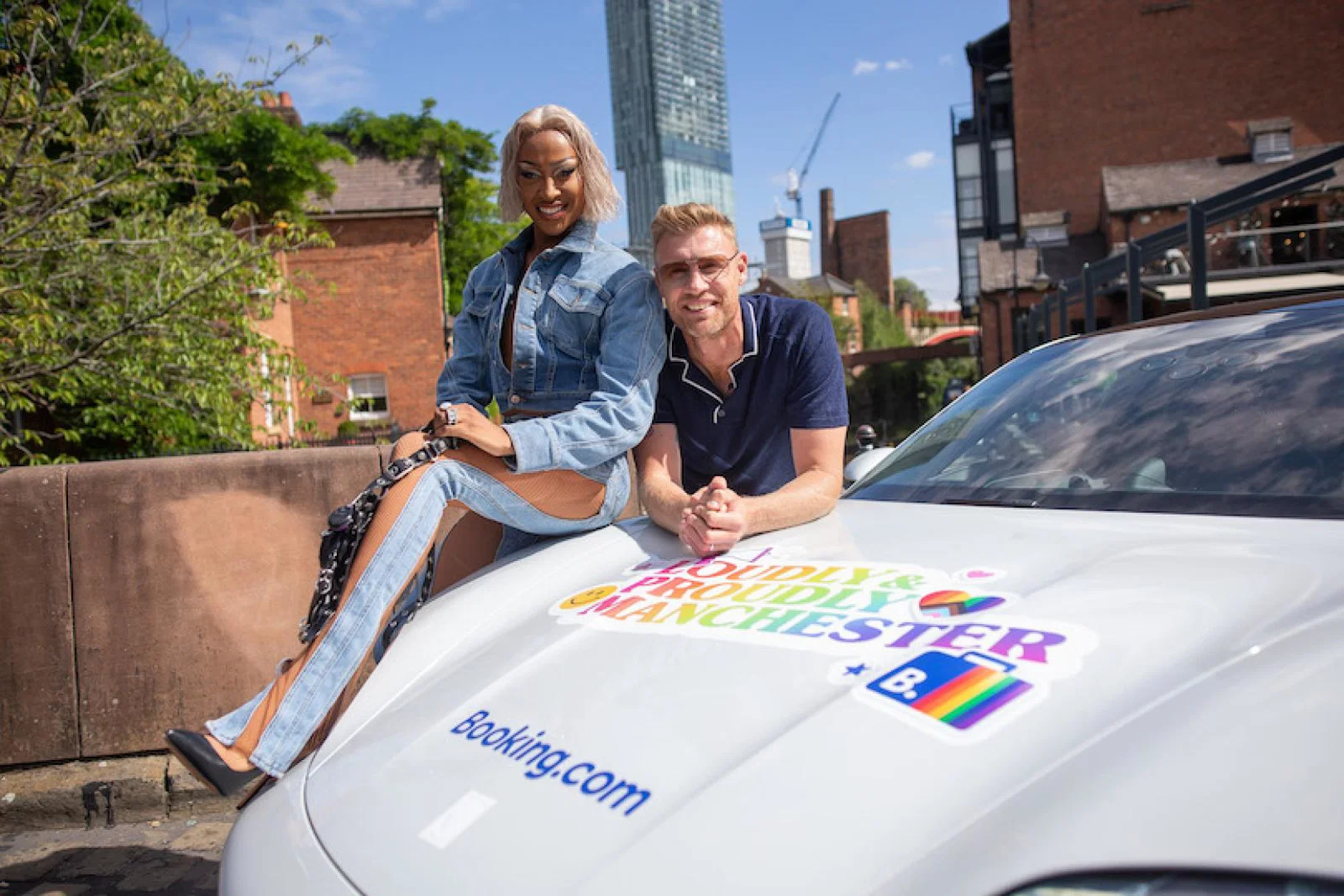 Freddie Flintoff and Drag Race UK star Tayce