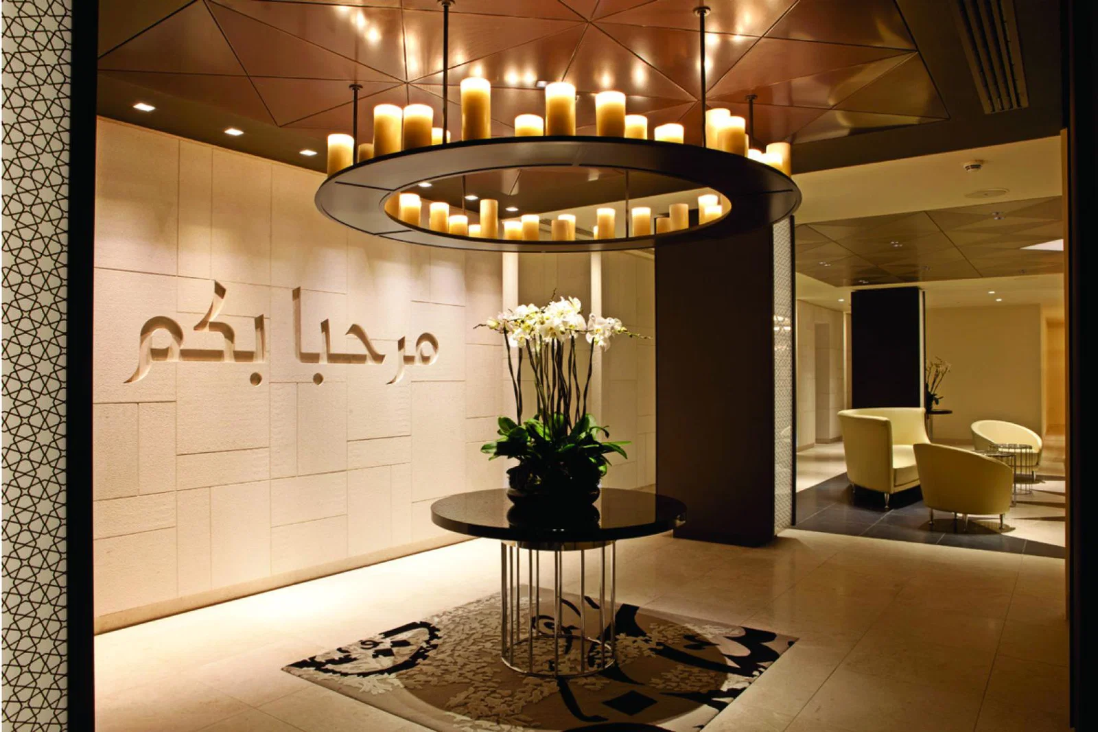 The Frequent Flyer Lounge is located under the airline's Premium Lounge at Heathrow Terminal 4