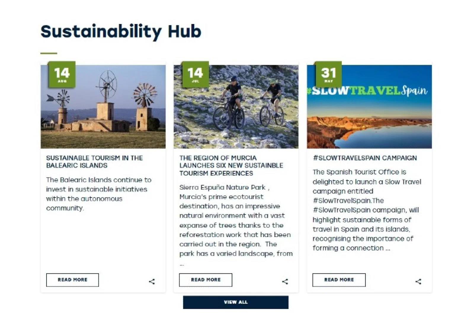 The new platform showcases the country's sustainable tourism initiatives