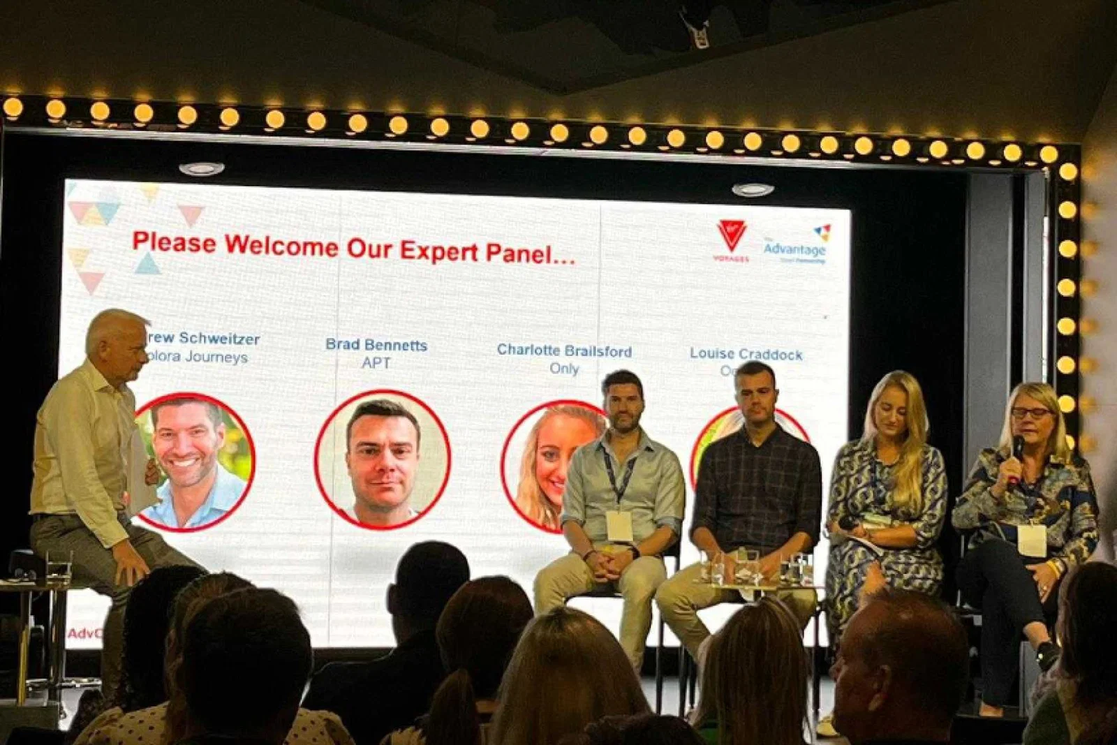 The panel encouraged agents to 'think differently' about cruise