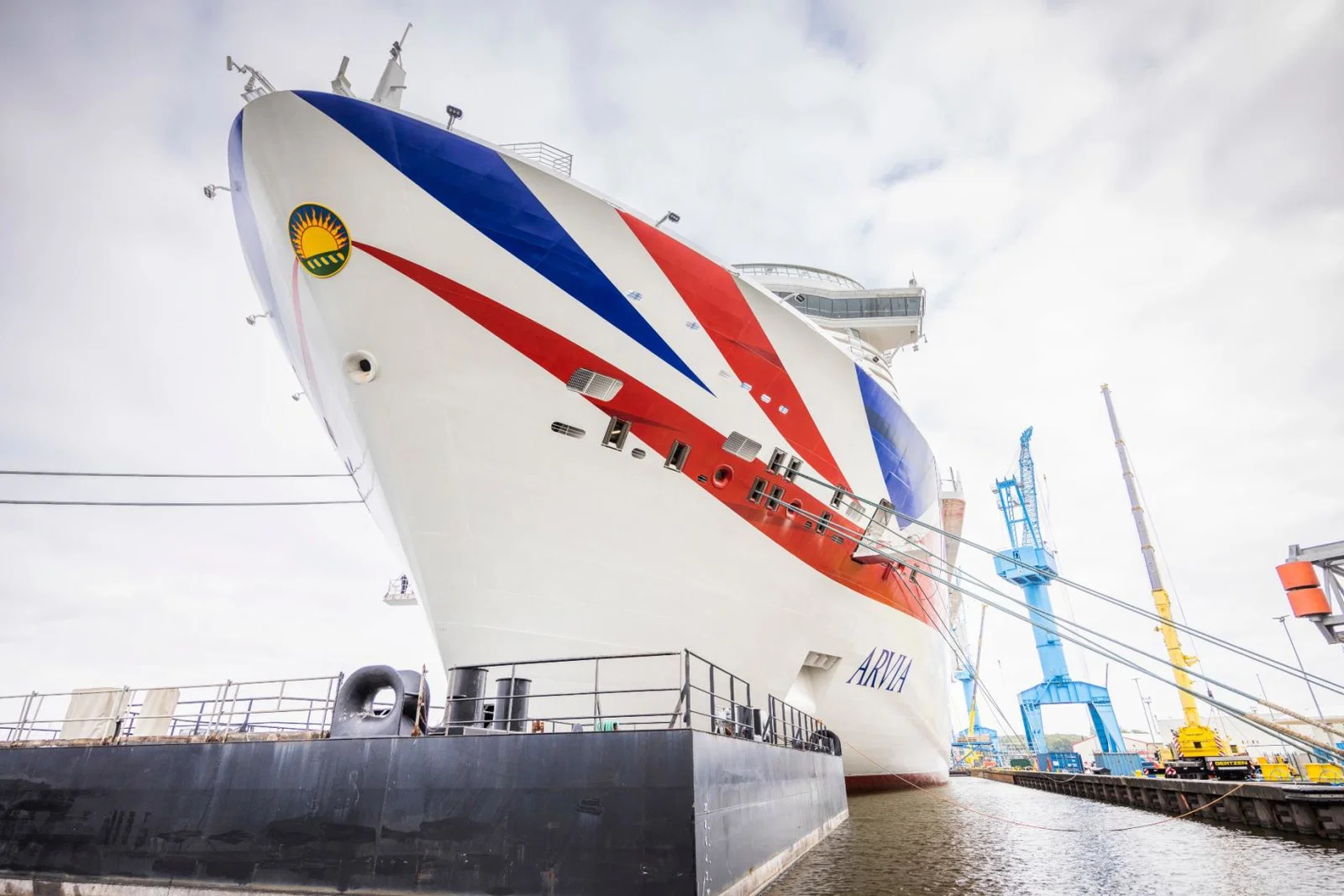 The vessel will be named in a beachside ceremony in Barbados on 16 March 2023