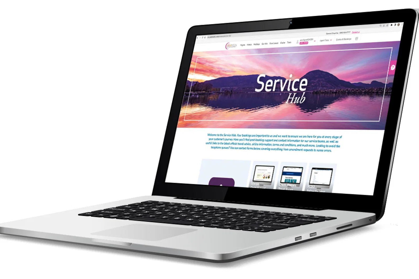 Dnata's service hub is designed to help agents