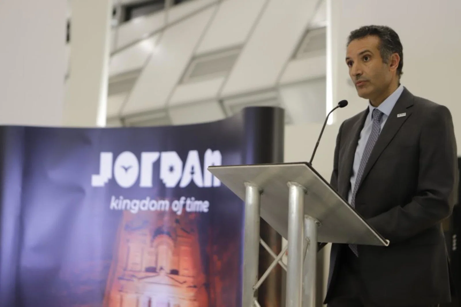 Jordan's tourism minister Nayef Al Fayez