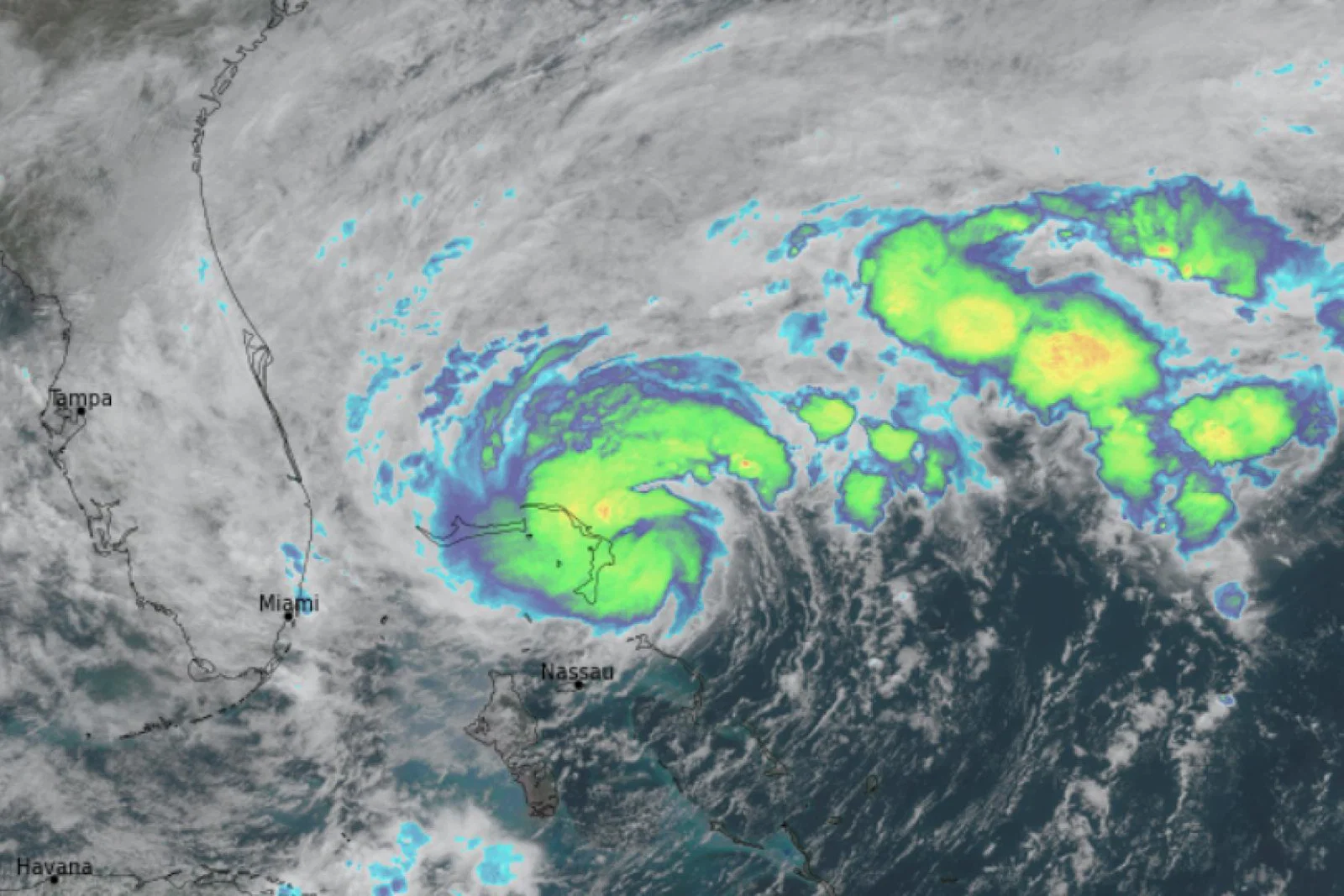 Hurricane Nicole (Credit: Met Office / Met Office Storms)