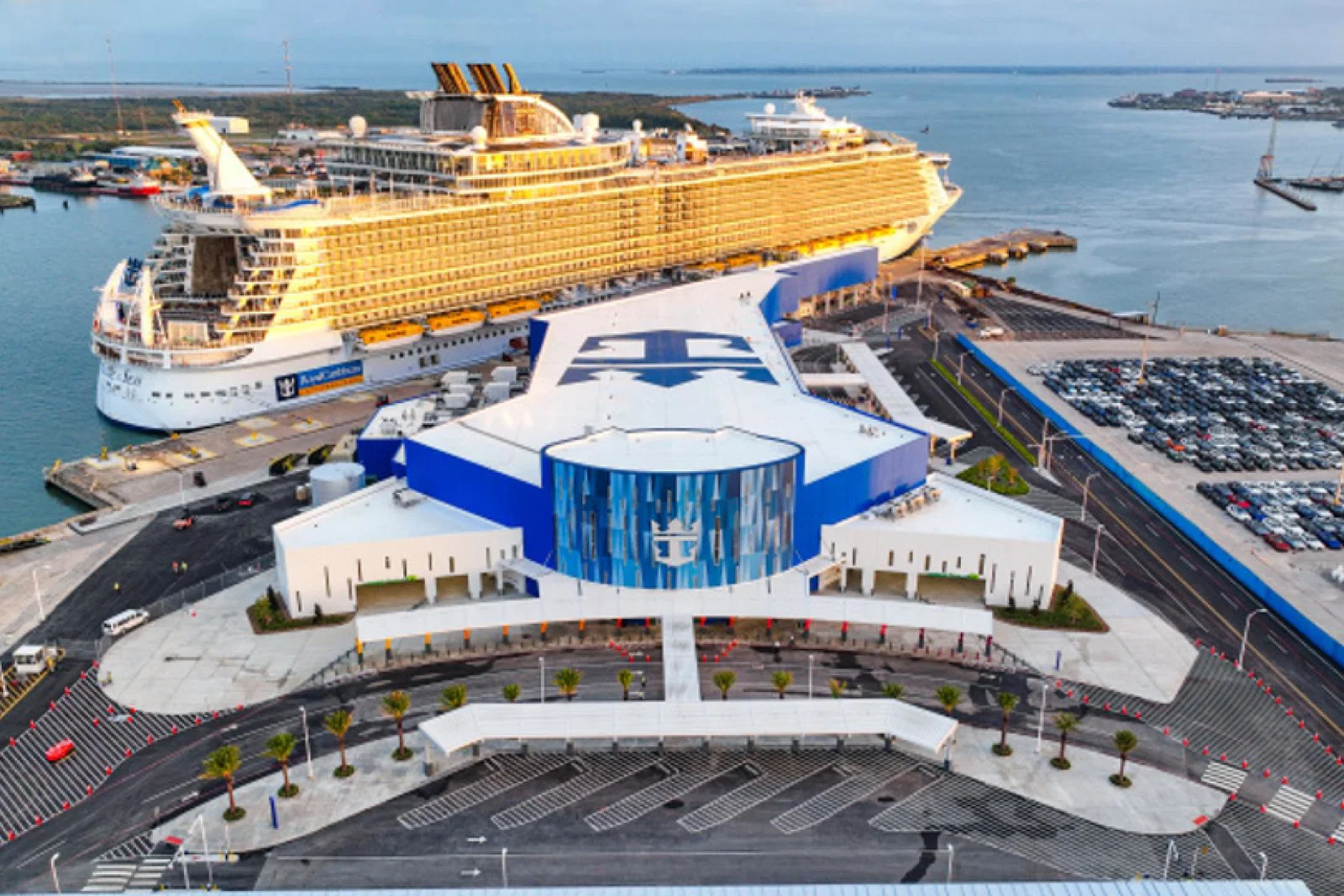 The new Texas terminal will be home to the state’s first Oasis-class ship, Allure of the Seas